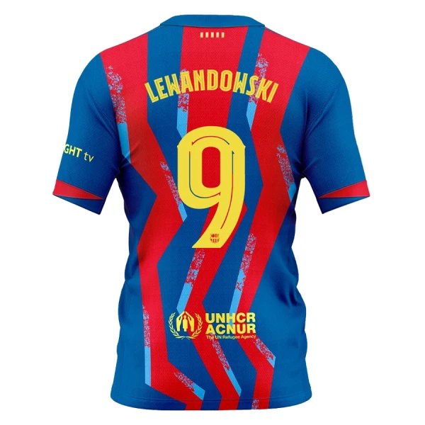Conjunto FC Barcelona Lewandowski 9 Cuarta Niño 25/26