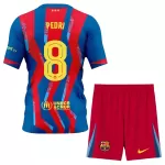 Conjunto FC Barcelona Pedri 8 Cuarta Niño 25/26