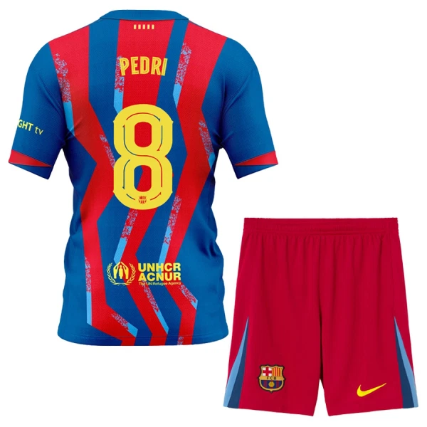 Conjunto FC Barcelona Pedri 8 Cuarta Niño 25/26 Conjunto FC Barcelona Pedri 8 Cuarta Niño 25/26