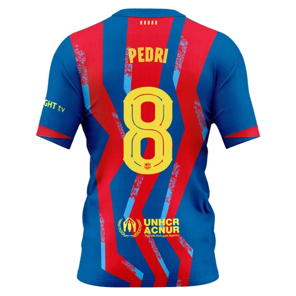 Conjunto FC Barcelona Pedri 8 Cuarta Niño 25/26