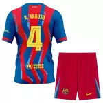 Conjunto FC Barcelona R. Araujo 4 Cuarta Niño 25/26