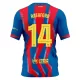 Conjunto FC Barcelona Rashford 14 Cuarta Niño 25/26