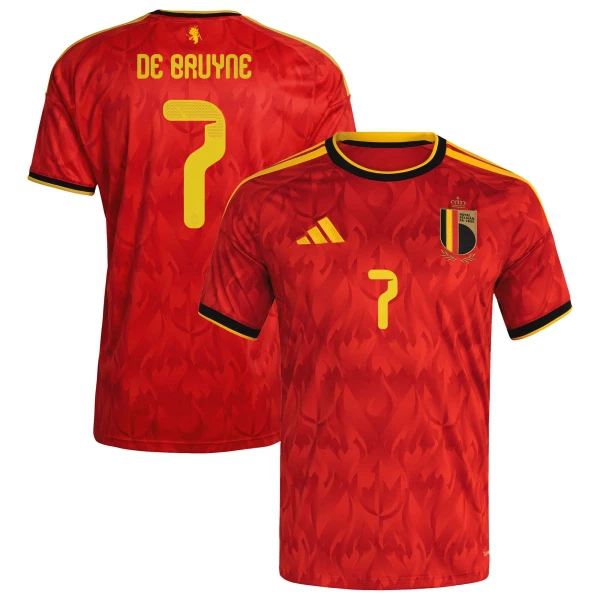 Camiseta Bélgica De Bruyne 7 Hombre Primera Mundial 2026