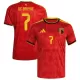 Camiseta Bélgica De Bruyne 7 Hombre Primera Mundial 2026