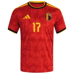 Camiseta Bélgica De Ketelaere 17 Hombre Primera Mundial 2026