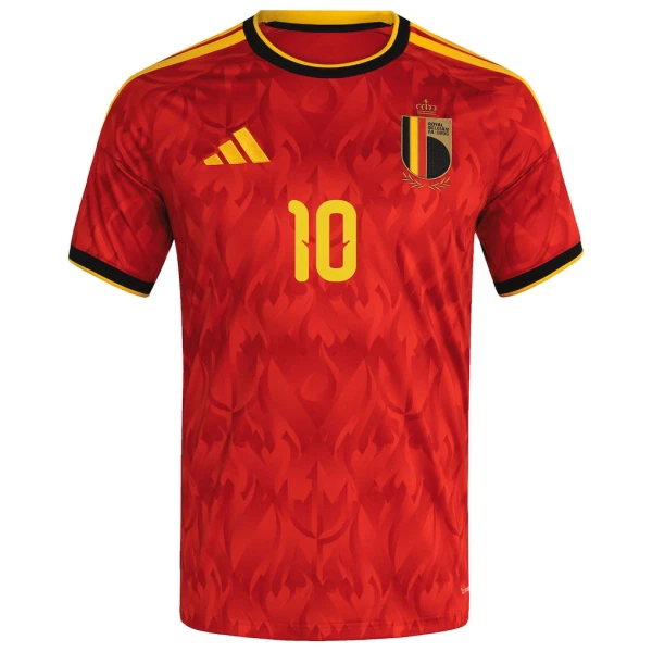 Camiseta Bélgica Lukaku 10 Hombre Primera Mundial 2026