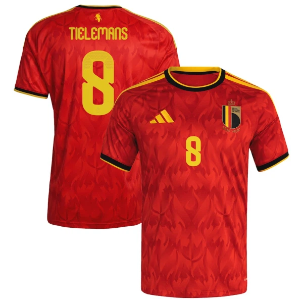 Camiseta Bélgica Tielemans 8 Hombre Primera Mundial 2026