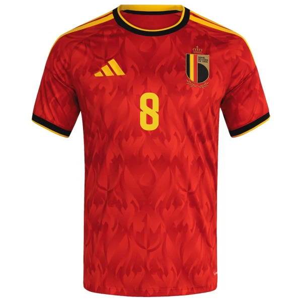 Camiseta Bélgica Tielemans 8 Hombre Primera Mundial 2026