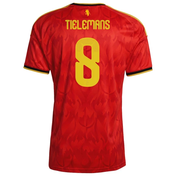 Camiseta Bélgica Tielemans 8 Hombre Primera Mundial 2026