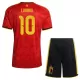 Conjunto Bélgica Lukaku 10 Niño Primera Mundial 2026