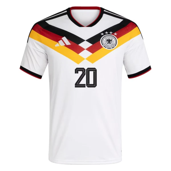 Camiseta Alemania Gnabry 20 Hombre Primera Mundial 2026