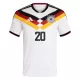 Camiseta Alemania Gnabry 20 Hombre Primera Mundial 2026