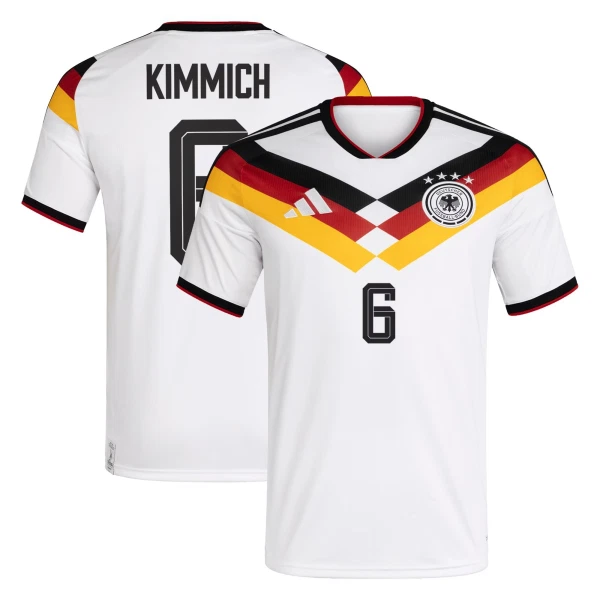 Camiseta Alemania Kimmich 6 Hombre Primera Mundial 2026