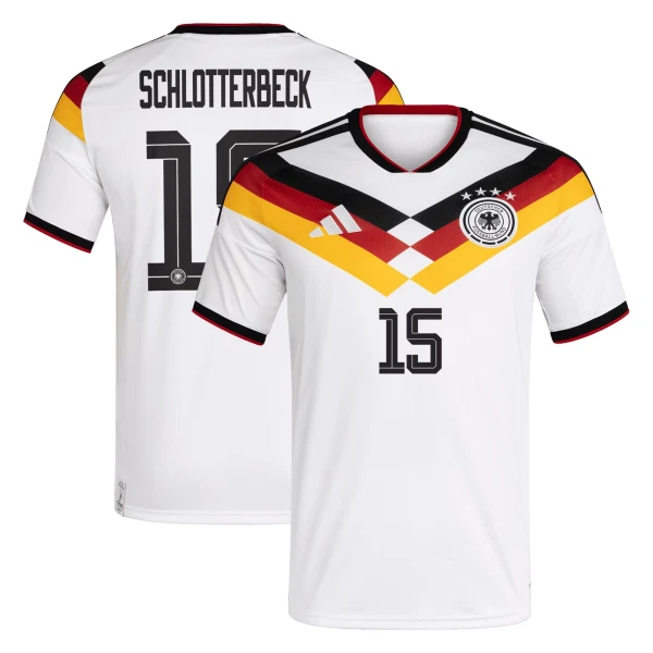 Camiseta Alemania N. Schlotterbeck 15 Hombre Primera Mundial 2026 Camiseta Alemania N. Schlotterbeck 15 Hombre Primera Mundial 2026