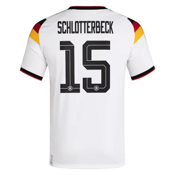 Camiseta Alemania N. Schlotterbeck 15 Hombre Primera Mundial 2026