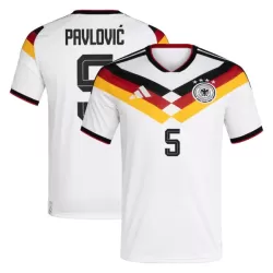 Camiseta Alemania Pavlovic 5 Hombre Primera Mundial 2026