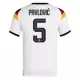 Camiseta Alemania Pavlovic 5 Hombre Primera Mundial 2026