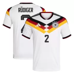 Camiseta Alemania Rudiger 2 Hombre Primera Mundial 2026
