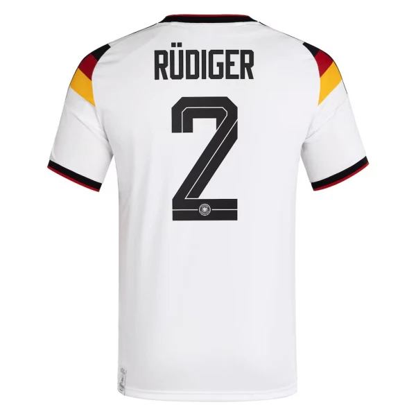 Camiseta Alemania Rudiger 2 Hombre Primera Mundial 2026