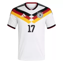 Camiseta Alemania Wirtz 17 Hombre Primera Mundial 2026