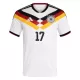 Conjunto Alemania Wirtz 17 Niño Primera Mundial 2026