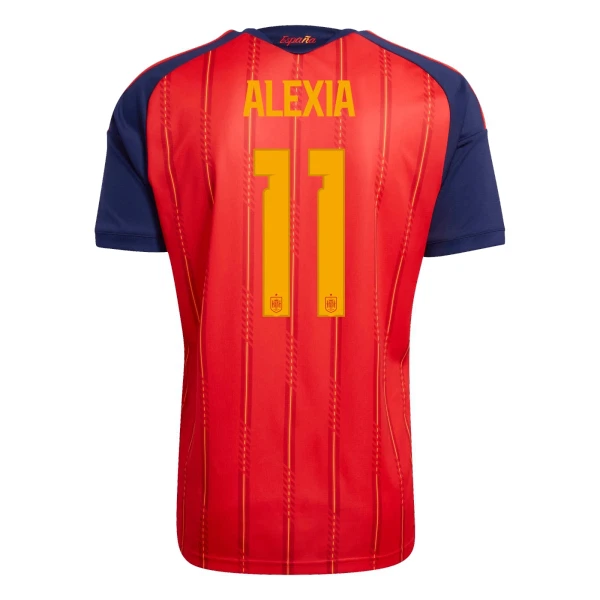 Camiseta España Alexia 11 Hombre Primera Mundial 2026