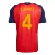 Camiseta España Cubarsi 4 Hombre Primera Mundial 2026 Camiseta España Cubarsi 4 Hombre Primera Mundial 2026