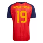 Camiseta España Lamine Yamal 19 Hombre Primera Mundial 2026