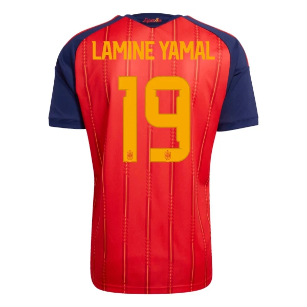 Camiseta España Lamine Yamal 19 Hombre Primera Mundial 2026 Camiseta España Lamine Yamal 19 Hombre Primera Mundial 2026
