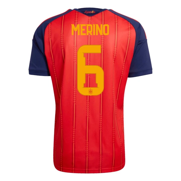 Camiseta España Merino 6 Hombre Primera Mundial 2026