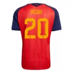Camiseta España Pedri 20 Hombre Primera Mundial 2026