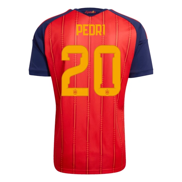 Camiseta España Pedri 20 Hombre Primera Mundial 2026