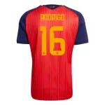 Camiseta España Rodrigo 16 Hombre Primera Mundial 2026