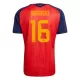 Camiseta España Rodrigo 16 Hombre Primera Mundial 2026 Camiseta España Rodrigo 16 Hombre Primera Mundial 2026