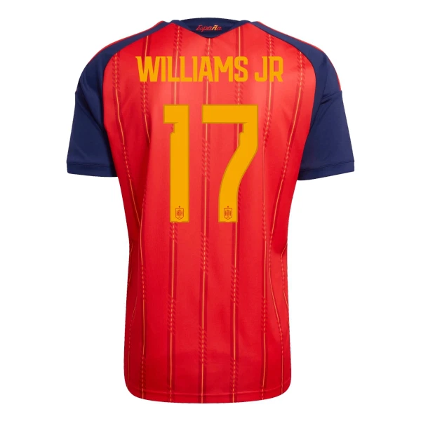 Camiseta España Williams JR 17 Hombre Primera Mundial 2026