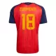 Camiseta España ZUBIMENDI 18 Hombre Primera Mundial 2026