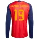 Camiseta Manga Larga España Lamine Yamal 19 Hombre Primera Mundial 2026