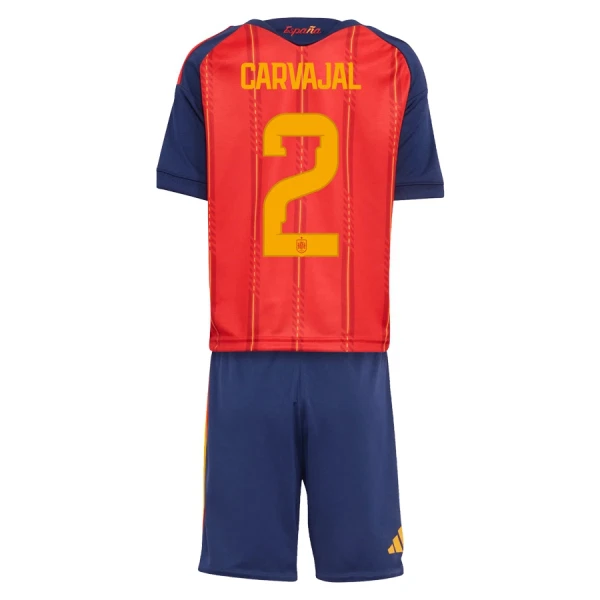 Conjunto España Carvajal 2 Niño Primera Mundial 2026