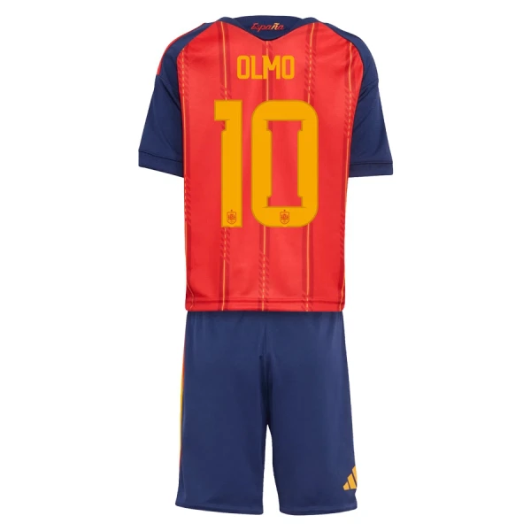 Conjunto España Olmo 10 Niño Primera Mundial 2026 Conjunto España Olmo 10 Niño Primera Mundial 2026