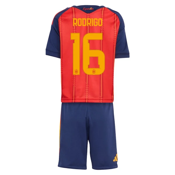 Conjunto España Rodrigo 16 Niño Primera Mundial 2026 Conjunto España Rodrigo 16 Niño Primera Mundial 2026