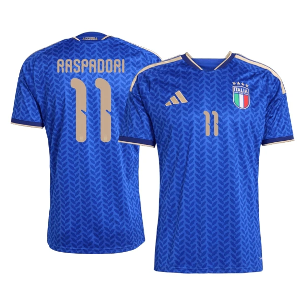 Camiseta Italia Raspadori 11 Hombre Primera Mundial 2026
