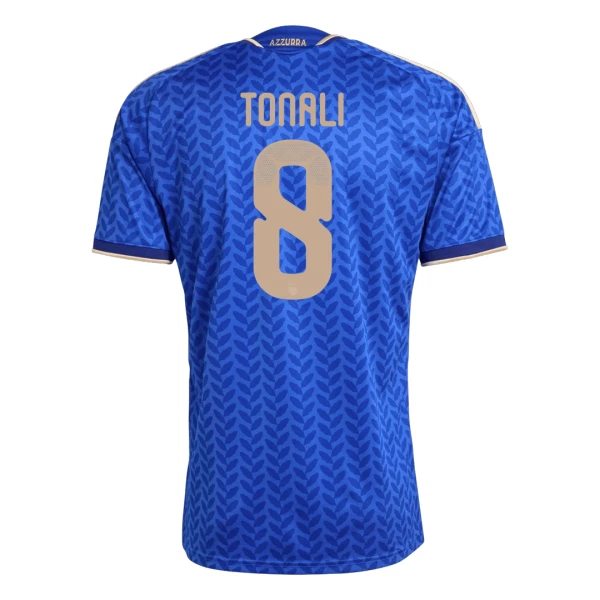 Camiseta Italia Tonali 8 Hombre Primera Mundial 2026