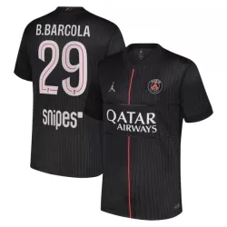 Camiseta Paris Saint-Germain B. Barcola 29 Cuarta Hombre Jordan 25/26