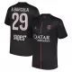 Camiseta Paris Saint-Germain B. Barcola 29 Cuarta Hombre Jordan 25/26