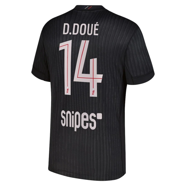 Camiseta Paris Saint-Germain D. Doue 14 Cuarta Hombre Jordan 25/26