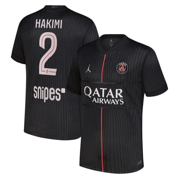 Camiseta Paris Saint-Germain Hakimi 2 Cuarta Hombre Jordan 25/26 Camiseta Paris Saint-Germain Hakimi 2 Cuarta Hombre Jordan 25/26