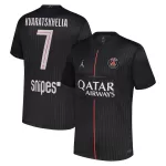 Camiseta Paris Saint-Germain Kvaratskhelia 7 Cuarta Hombre Jordan 25/26