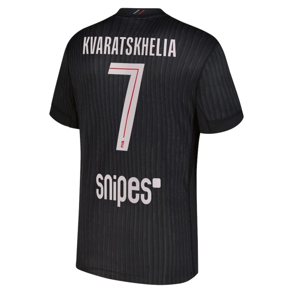 Camiseta Paris Saint-Germain Kvaratskhelia 7 Cuarta Hombre Jordan 25/26