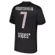 Camiseta Paris Saint-Germain Kvaratskhelia 7 Cuarta Hombre Jordan 25/26
