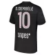Camiseta Paris Saint-Germain O. Dembele 10 Cuarta Hombre Jordan 25/26